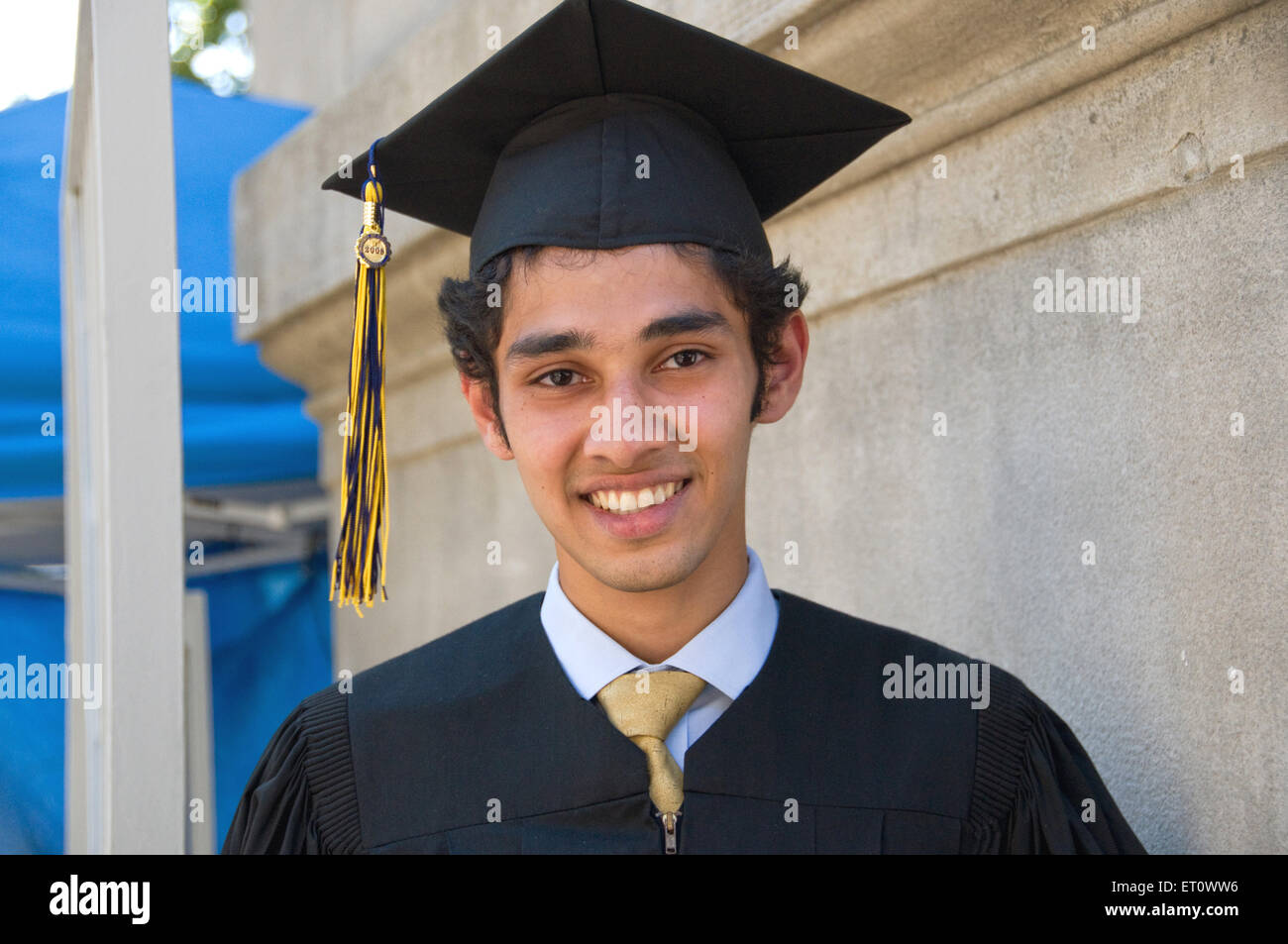 Studente laureando in funzione di convocazione a Berkeley , California , Stati Uniti Stati Uniti d'America Signor#782 Foto Stock