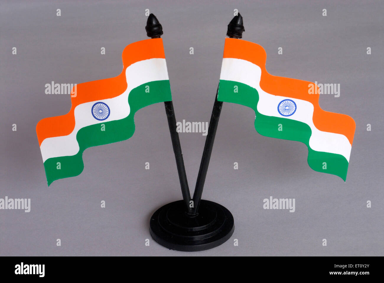 Bandiera indiana di India Foto Stock