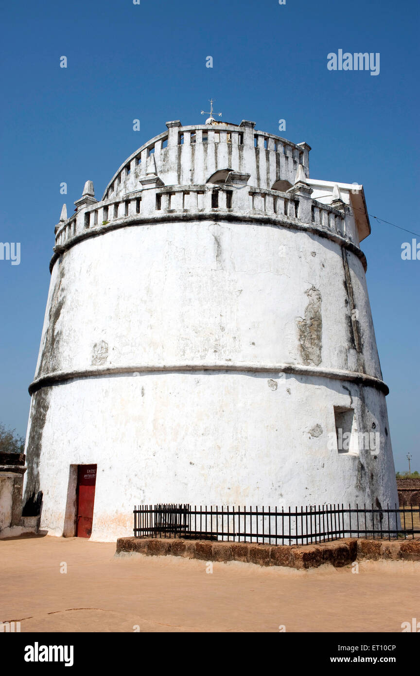 Casa di luce in alto a fort Aguada ; Goa ; India Foto Stock