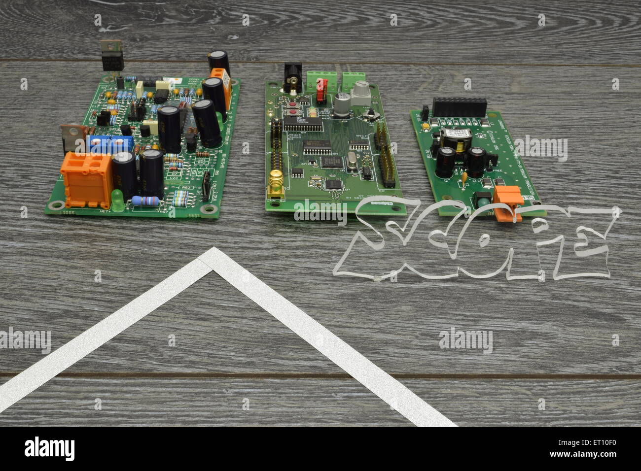 Fattore di portata nel progetto triangolo - un importante fattore in grado di influenzare il successo di gestione del progetto Foto Stock