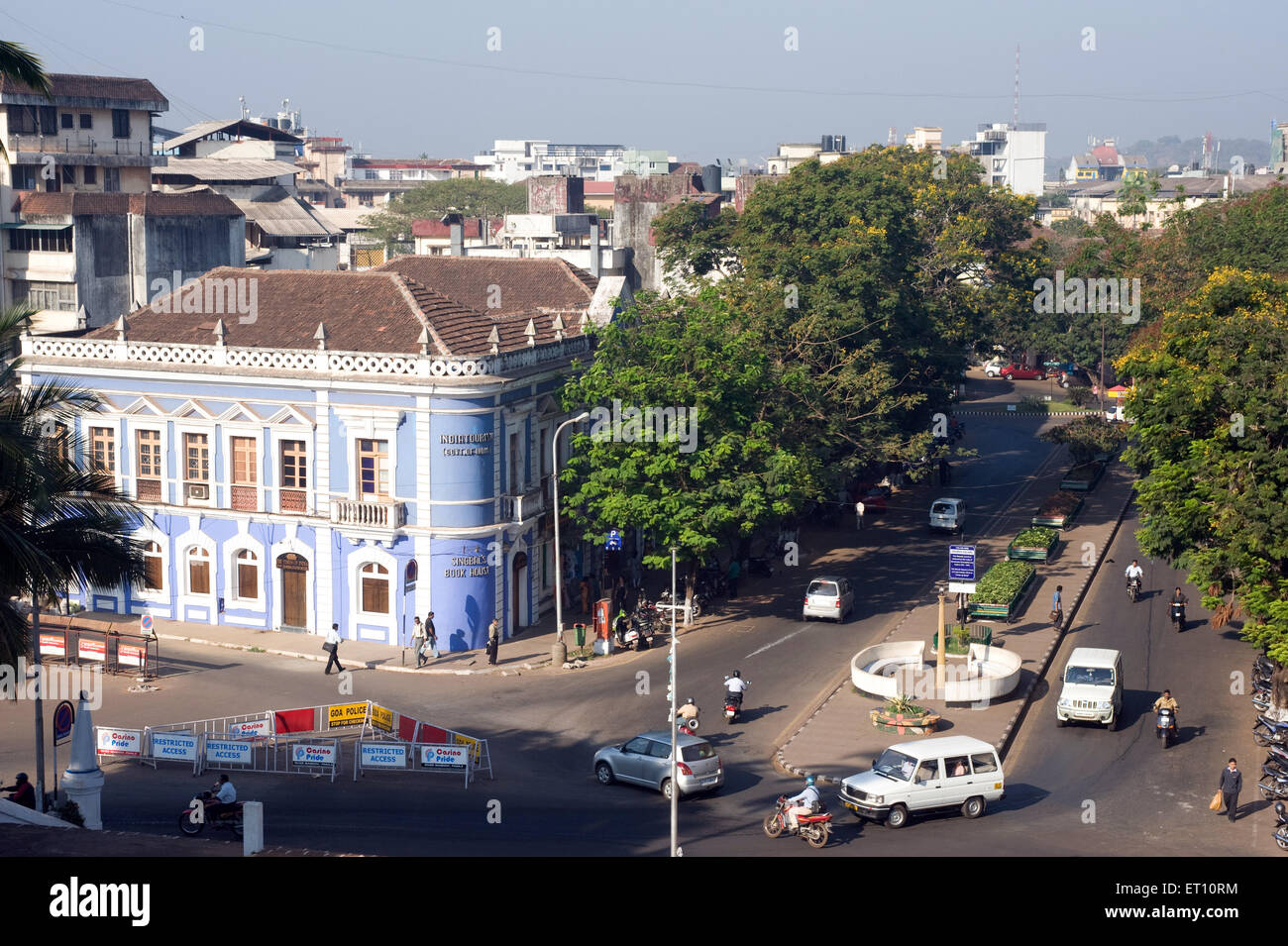 Piazza della Chiesa Panjim Goa India Asia Foto Stock