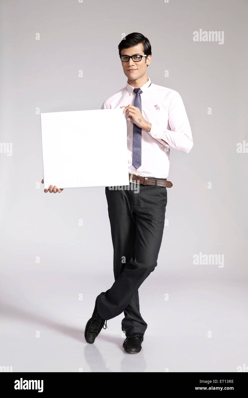 Uomo con bordo bianco India Asia signor#790E Foto Stock