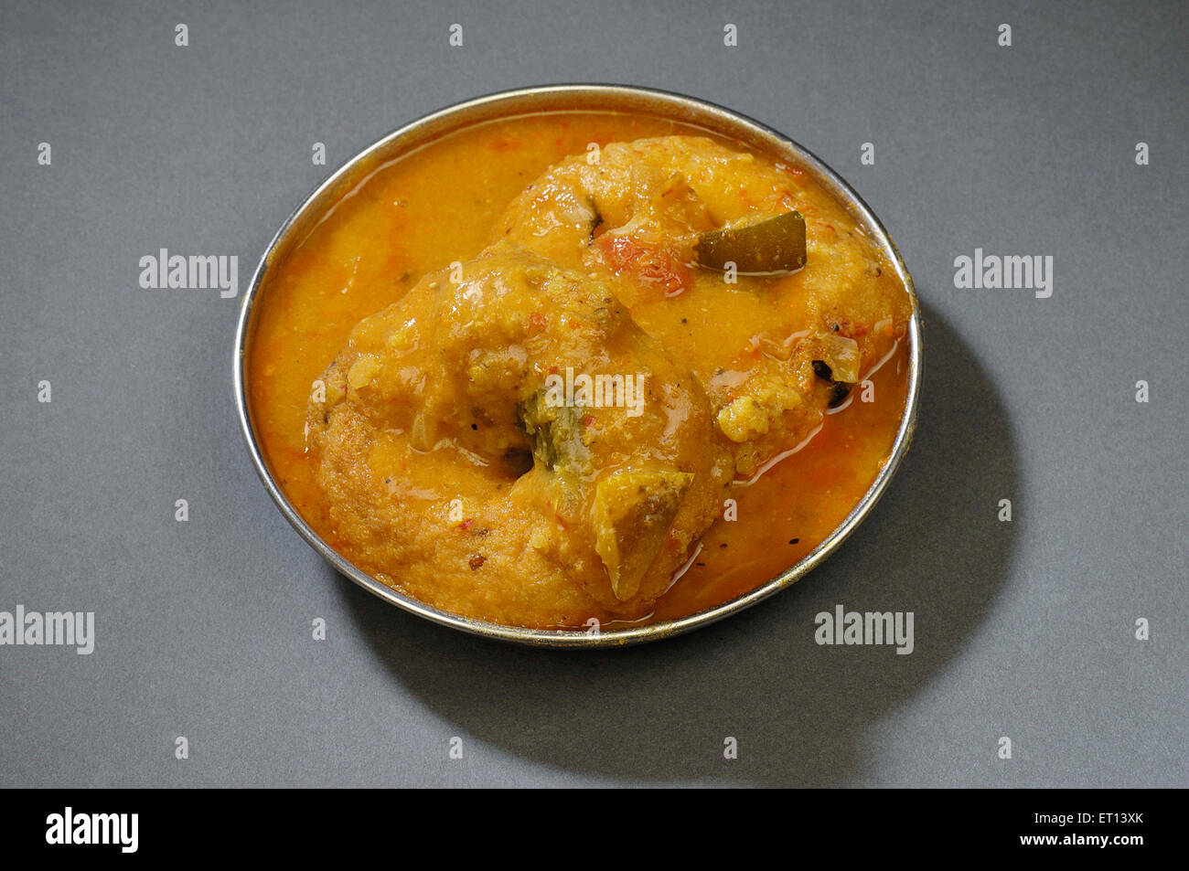 Ristoranti indiani meridionali Medhu Vada Sambar Foto Stock