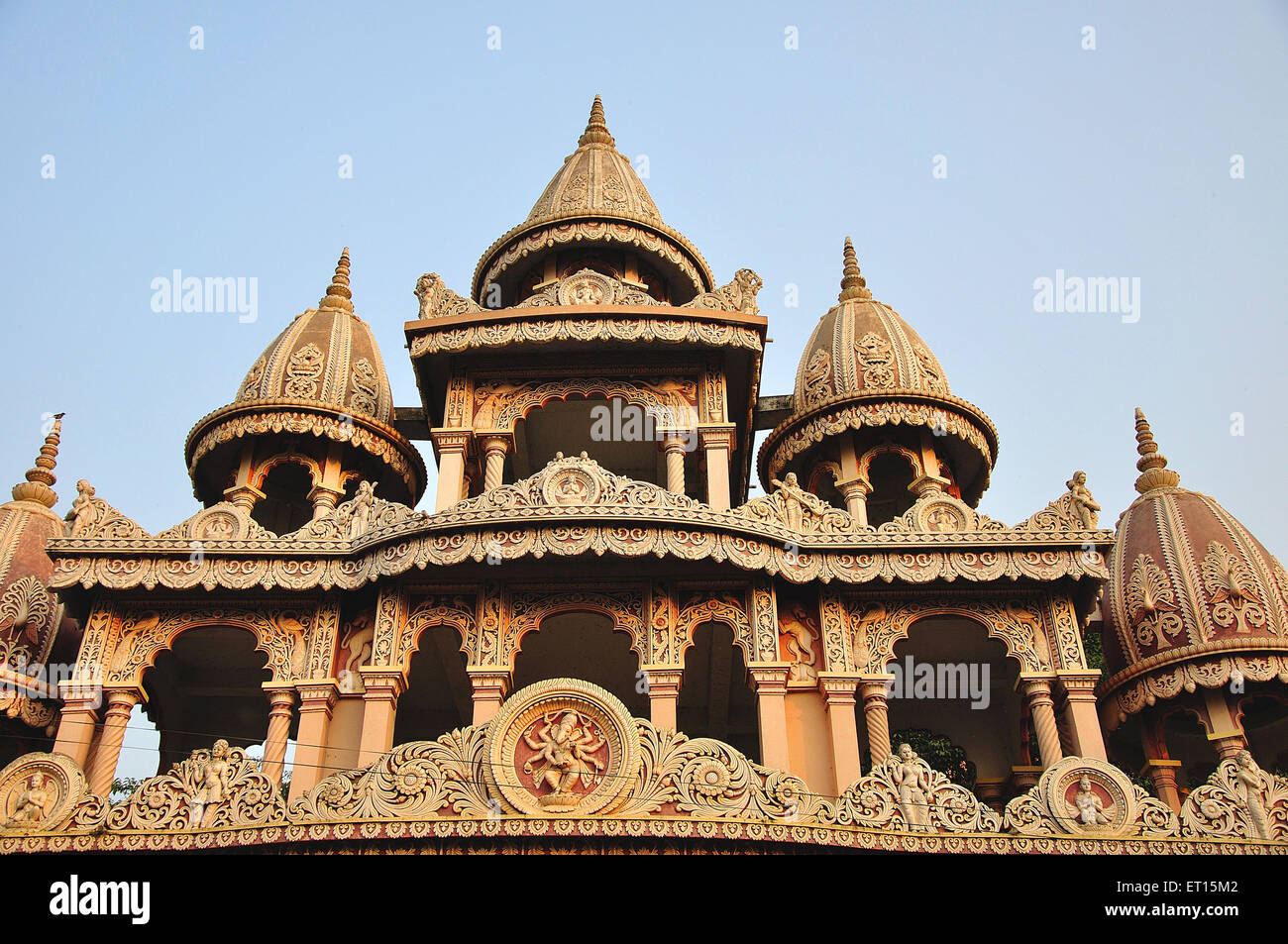 Tempio ; Nabadwip Dham ; Nadia ; Bengala Occidentale ; India Foto Stock