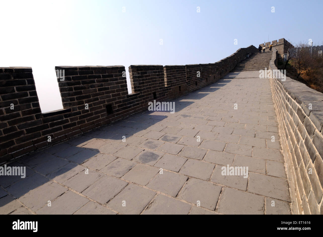 Grande Muraglia della Cina, Pechino, distretto di Huairou, Cina, cinese Foto Stock