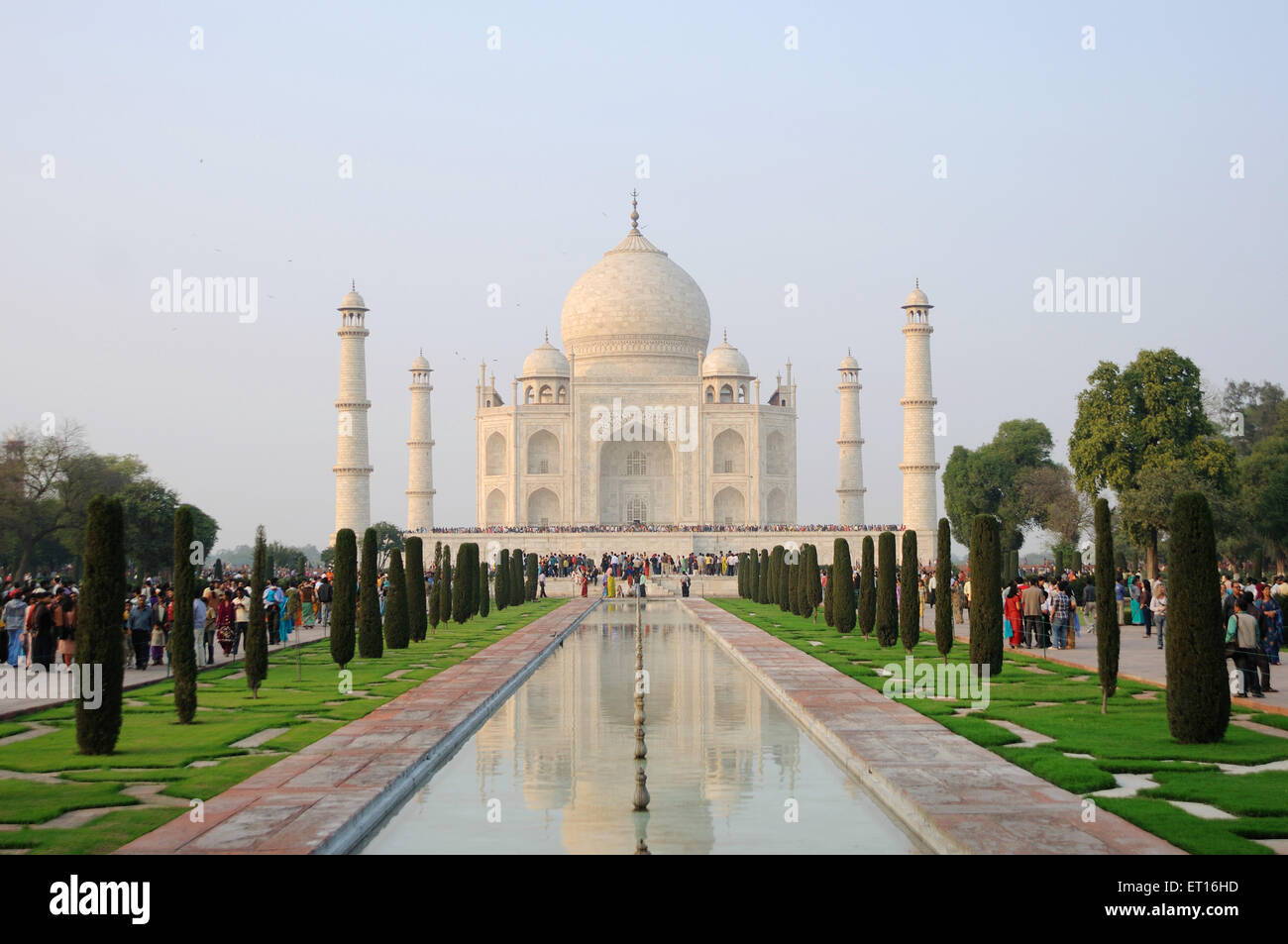 Taj Mahal ad Agra ; Uttar Pradesh ; India Foto Stock