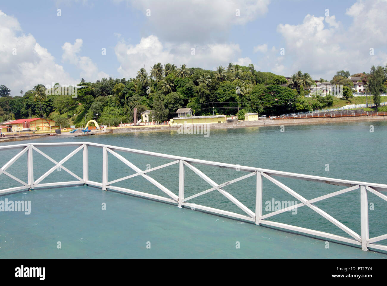 Complesso di sport acquatici visualizza ; Port Blair ; a sud delle Isole Andamane ; Baia del Bengala ; India Ottobre 2008 Foto Stock