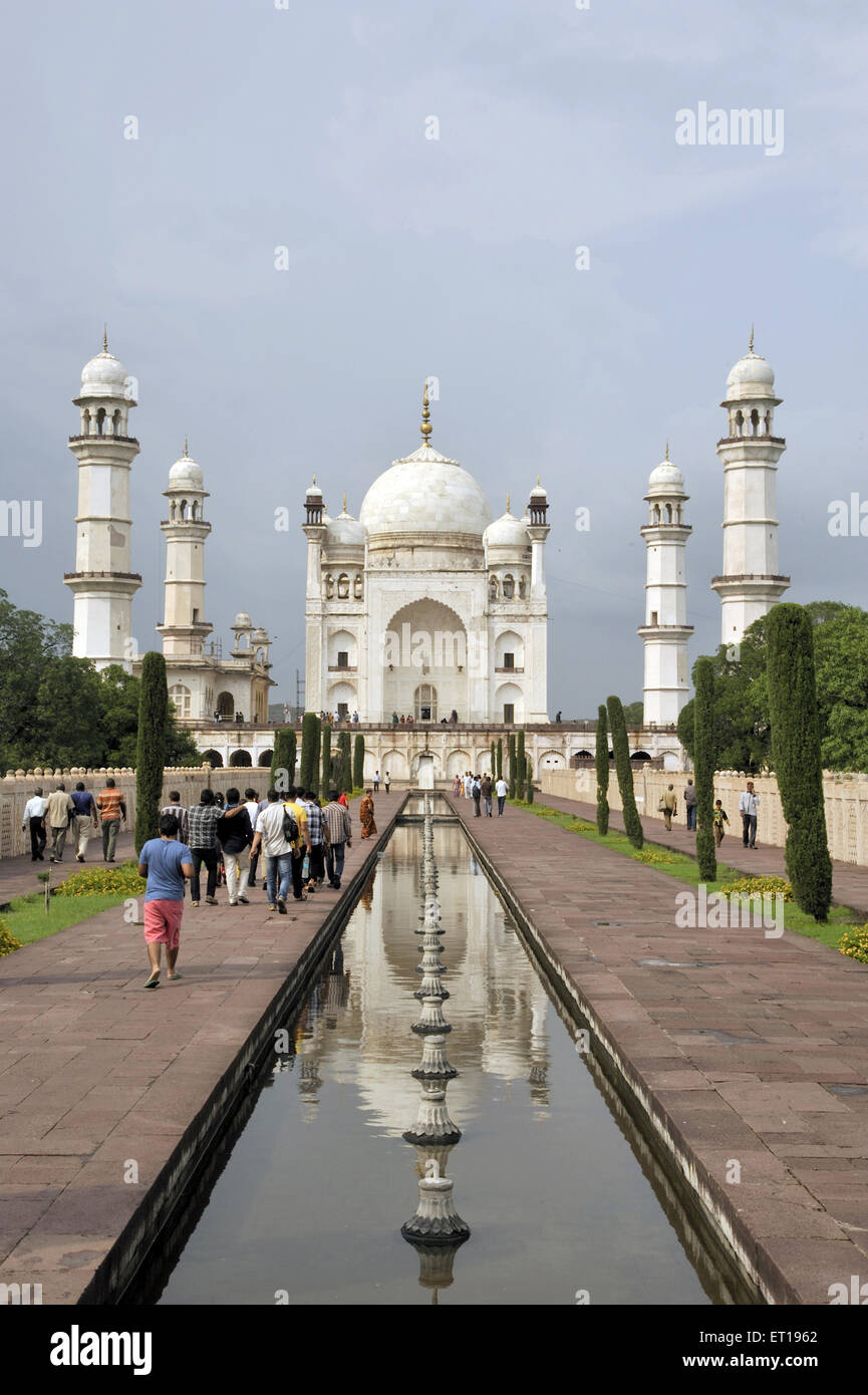 Bibi ka Maqbara in Aurangabad in India Maharashtra Foto Stock