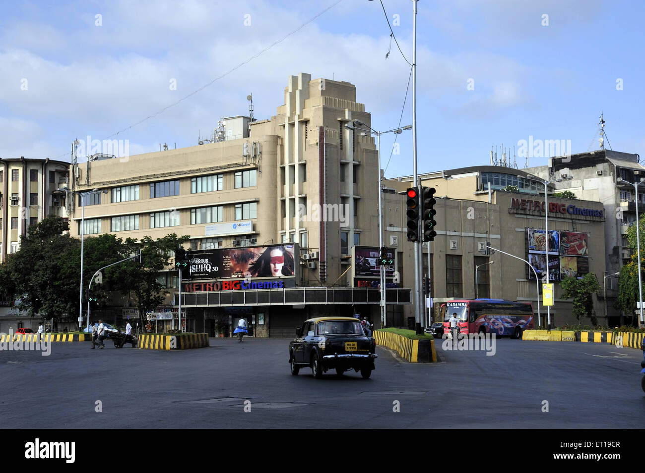 Metro Cinema a Marine Lines Mumbai India Maharashtra Foto Stock
