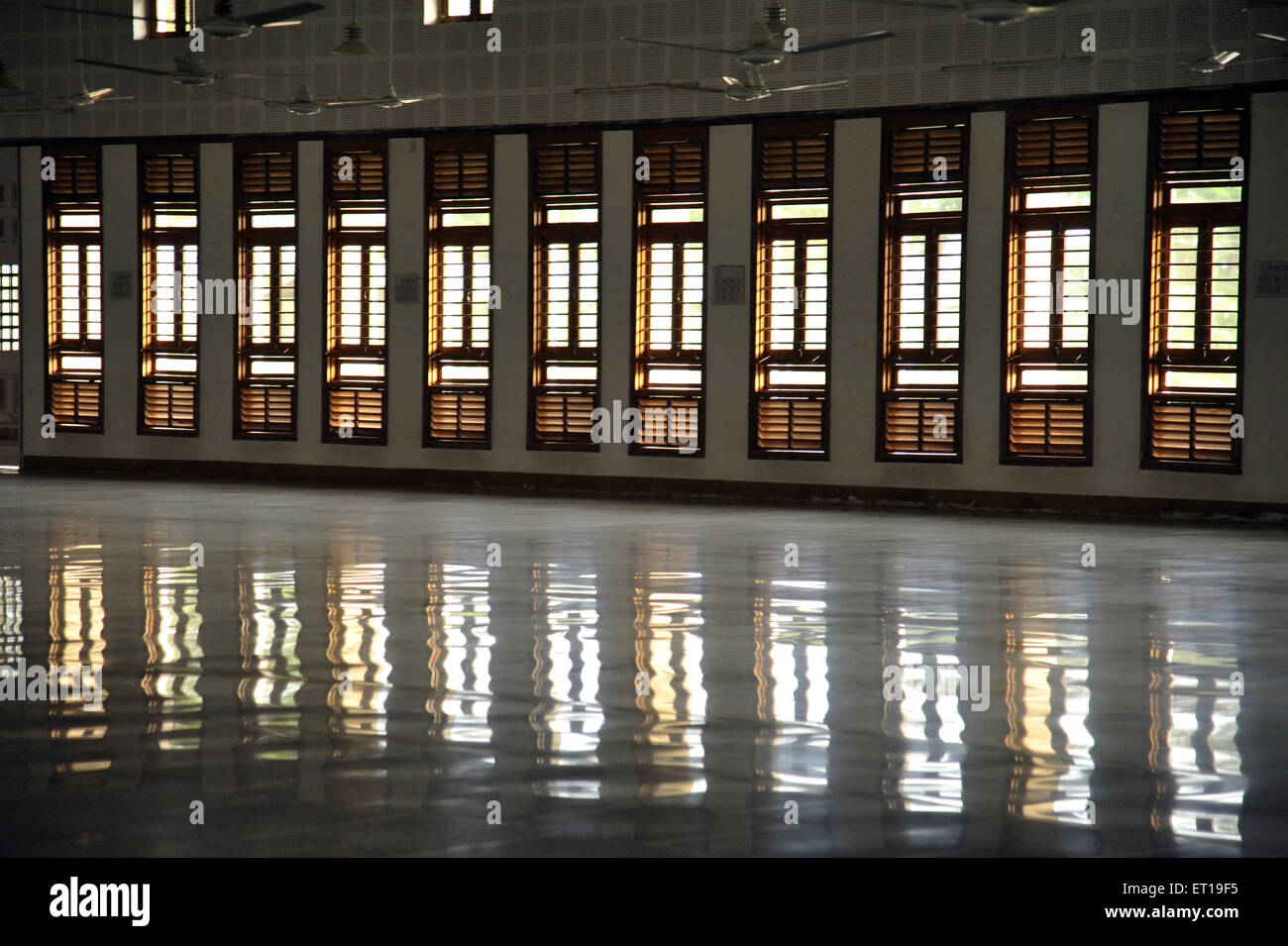 La riflessione di Creative astratto Pannello di Windows Foto Stock