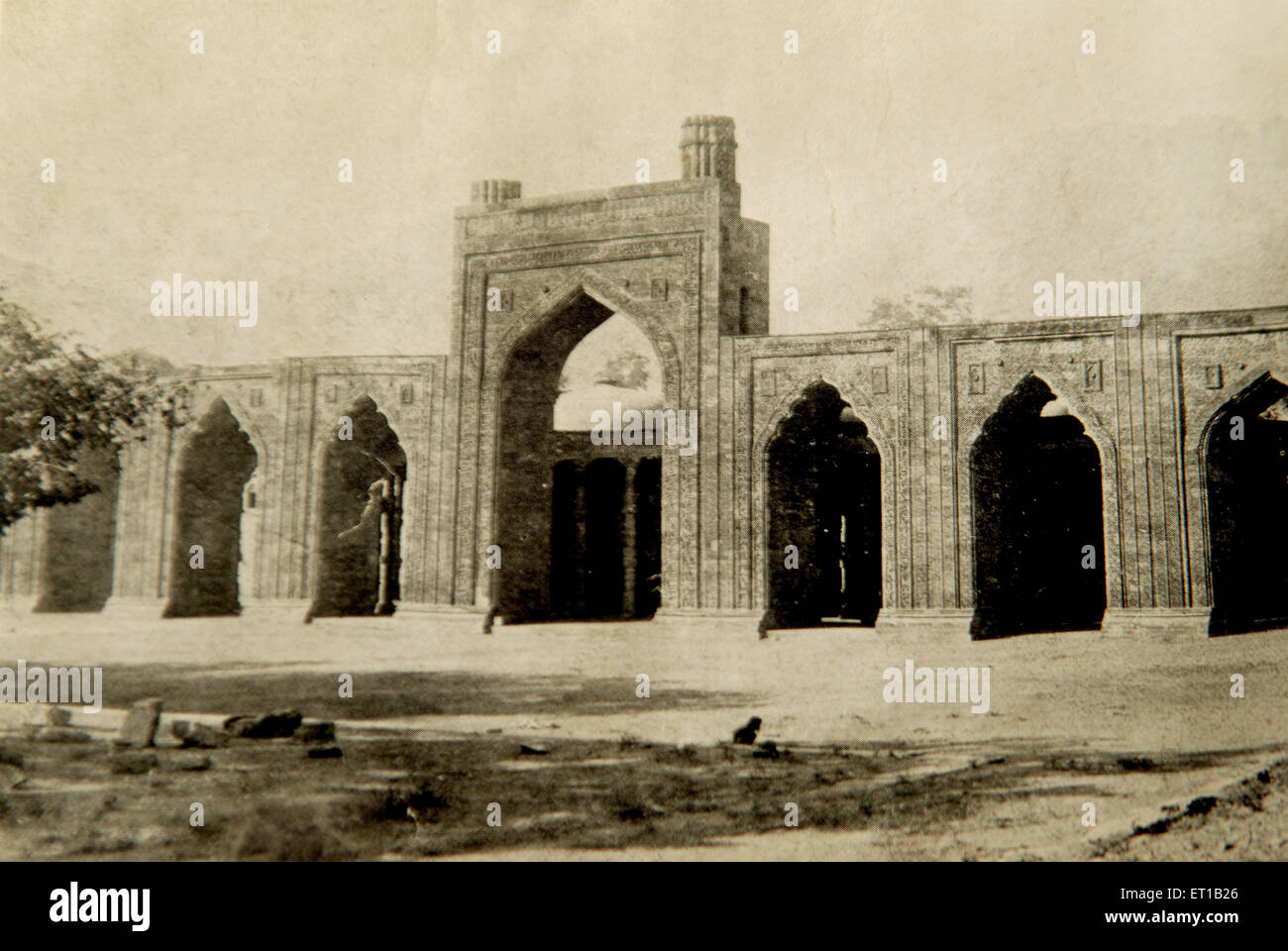 Vecchie foto di arhai din ka jhonpra ; Ajmer ; Rajasthan ; India Foto Stock