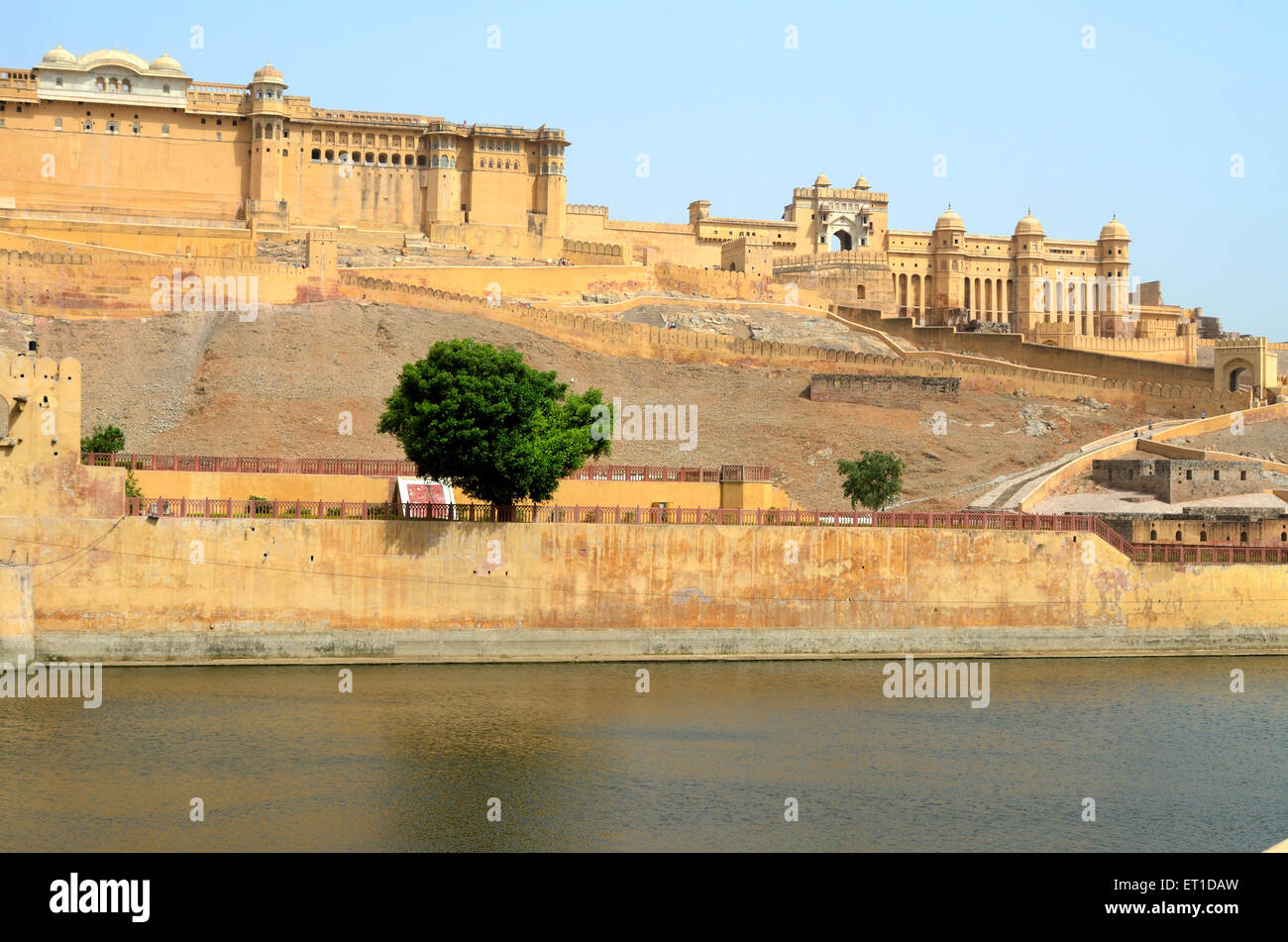 Forte Amer Jaipur India Rajasthan Foto Stock