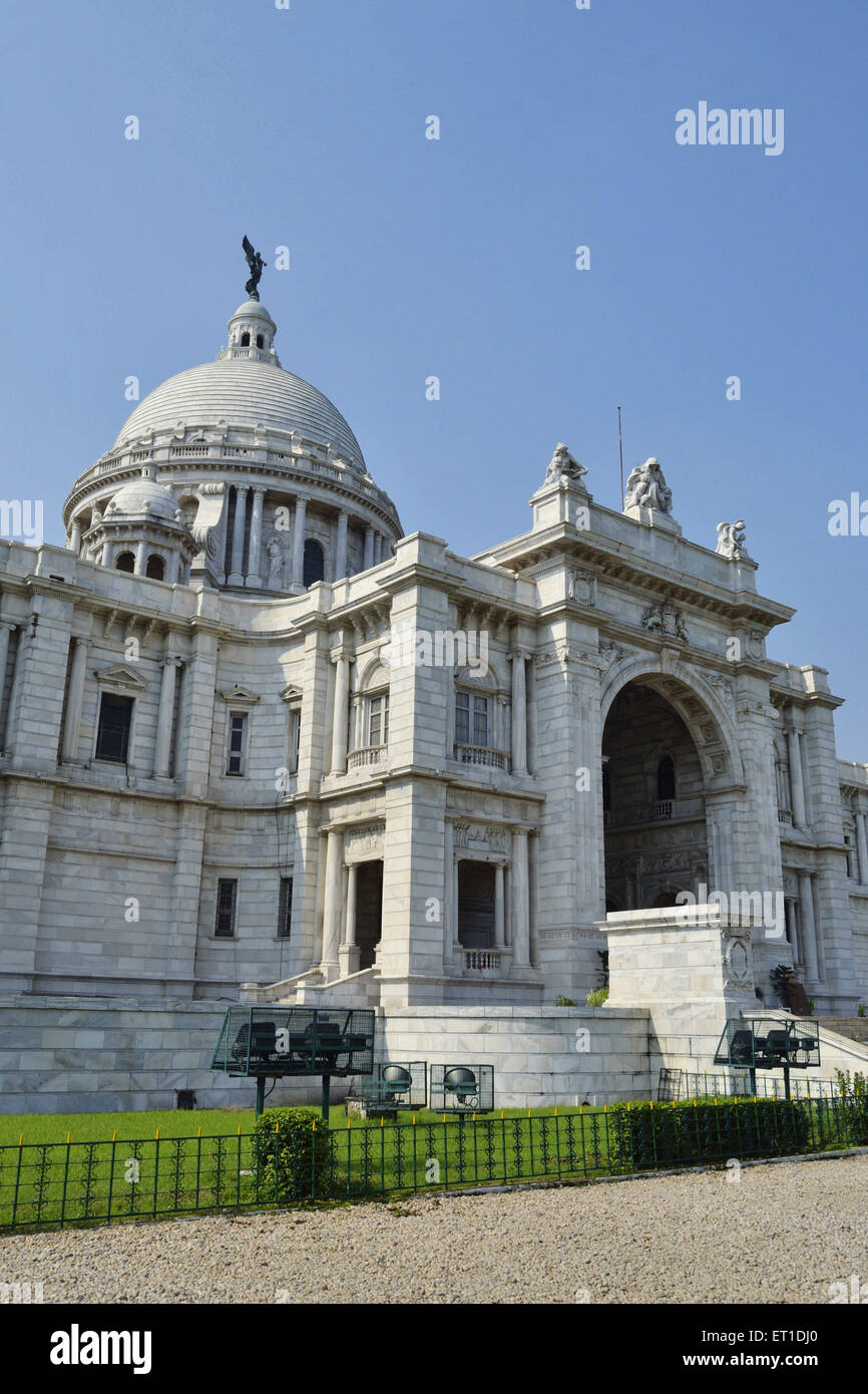 Victoria Memorial Museum Calcutta Kolkata West Bengala India Asia Foto Stock
