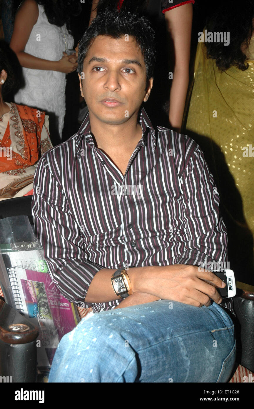 Vikram Phadnis, stilista indiano, regista, India Foto Stock