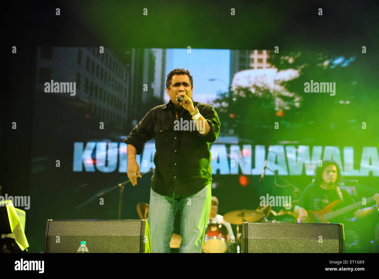 Kunal Ganjawala, cantante di riproduzione indiana, India Foto Stock