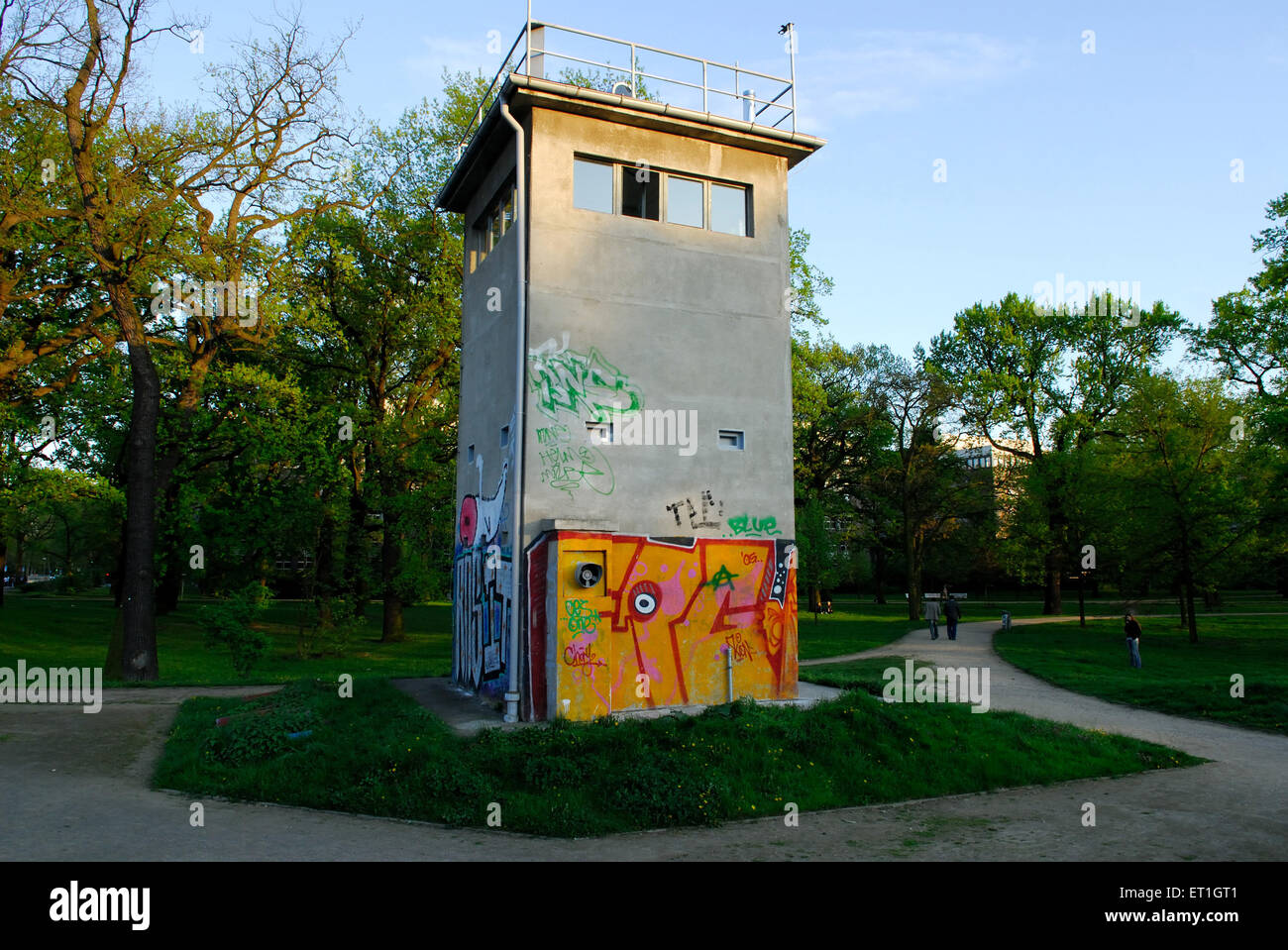 Parco della torre di avvistamento, Berlino, Germania, Germania, Europa, Europeo Foto Stock