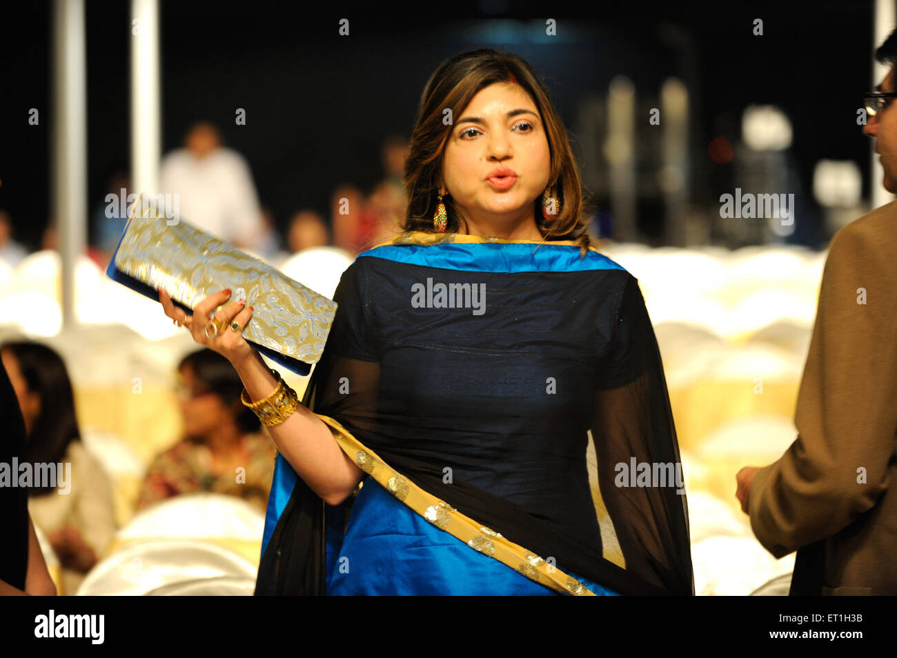Alka Yagnik, cantante indiano, India, Asia Foto Stock