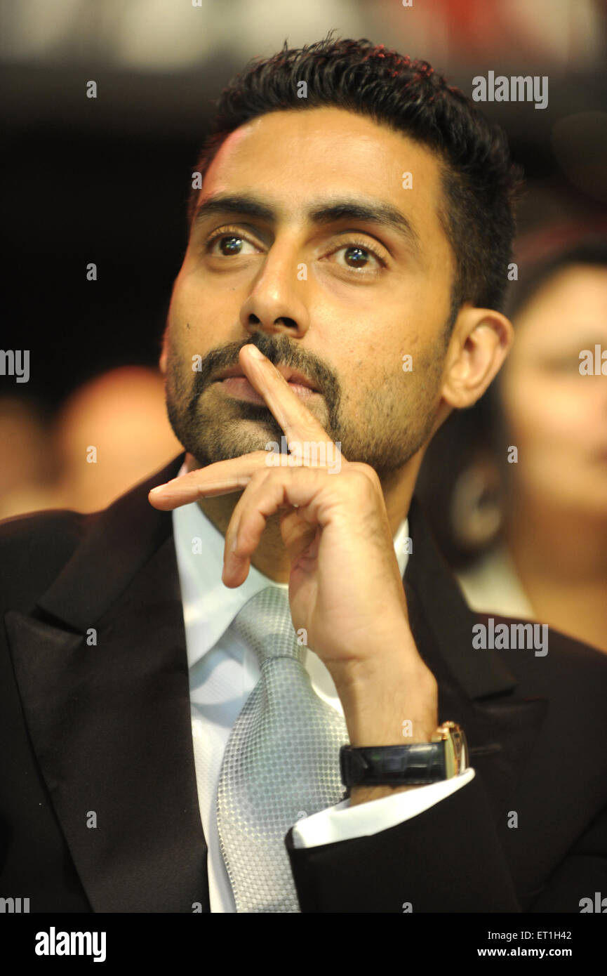 Abhishek Bachchan, attore indiano, produttore cinematografico, India, Asia Foto Stock
