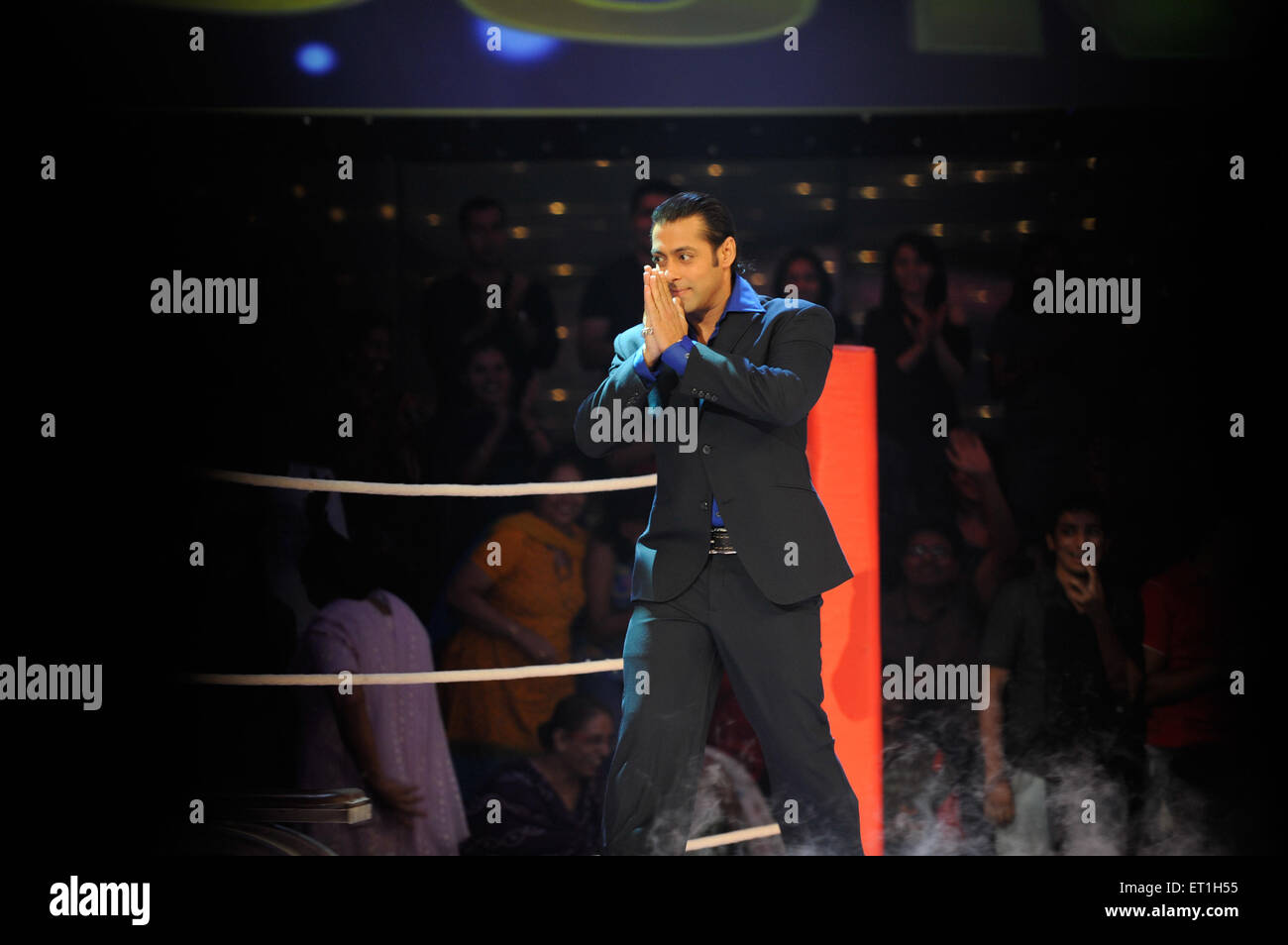 Salman Khan, Dus Ka Dum show, Abdul Rashid Salim Salman Khan, attore indiano, produttore cinematografico, personalità televisiva, India, Asia Foto Stock