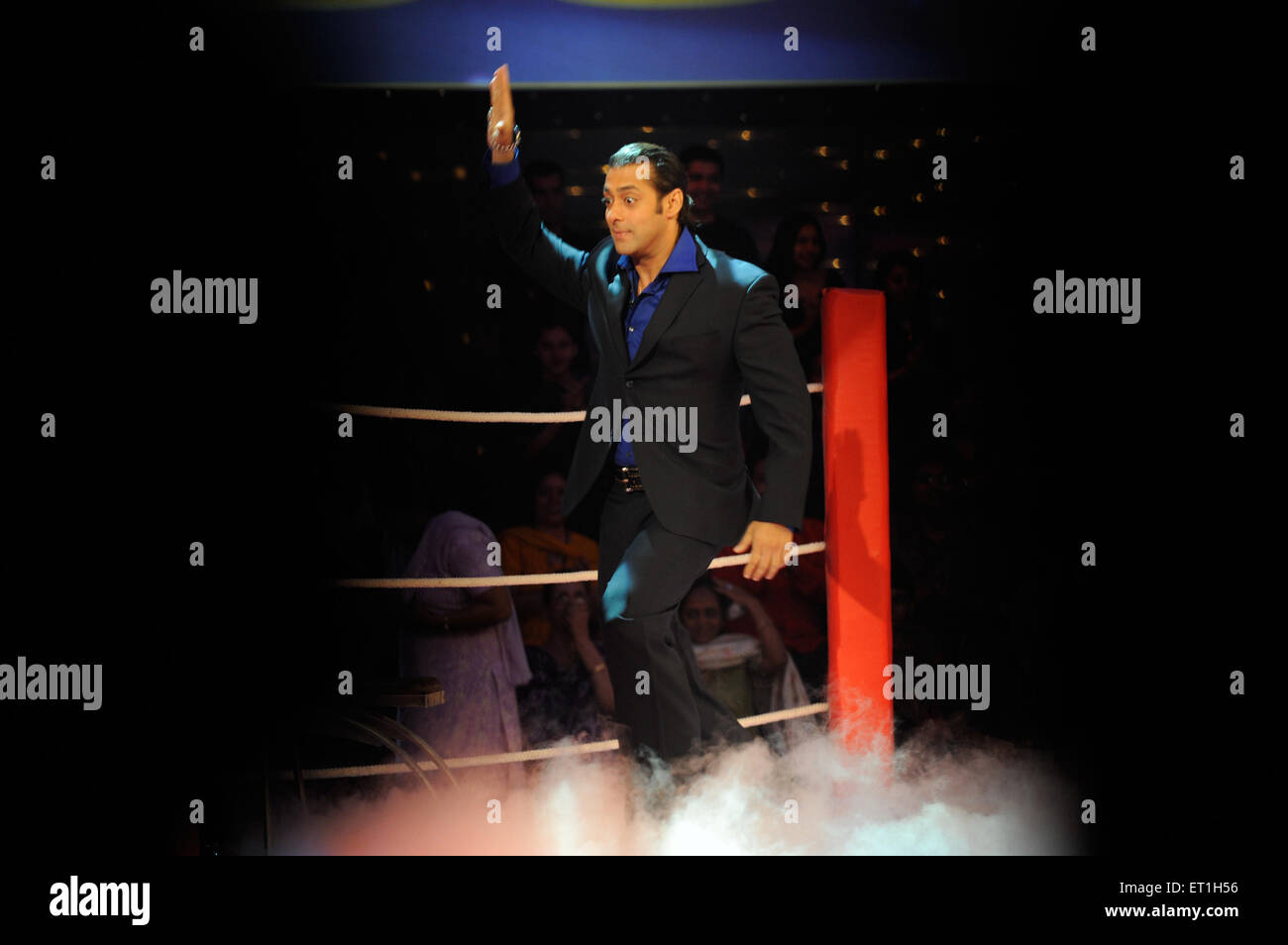Salman Khan, Dus Ka Dum show, Abdul Rashid Salim Salman Khan, attore indiano, produttore cinematografico, personalità televisiva, India, Asia Foto Stock