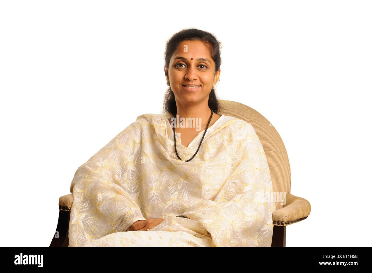 Supriya Sule politico indiano NCP partito nazionalista Congresso membro del Parlamento India Asia Foto Stock