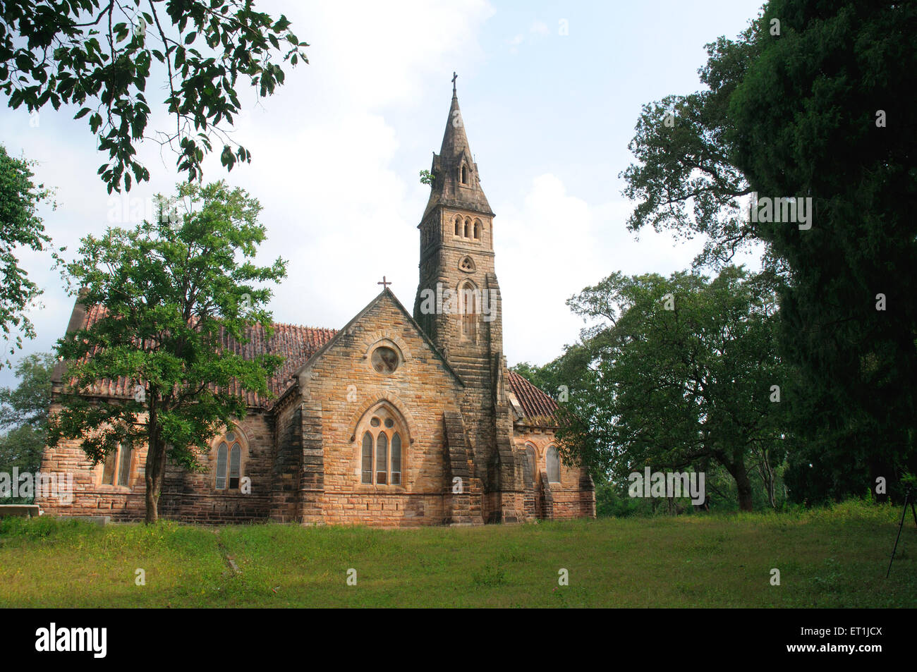 La Chiesa di Cristo Pachmarhi Madhya Pradesh India Foto Stock
