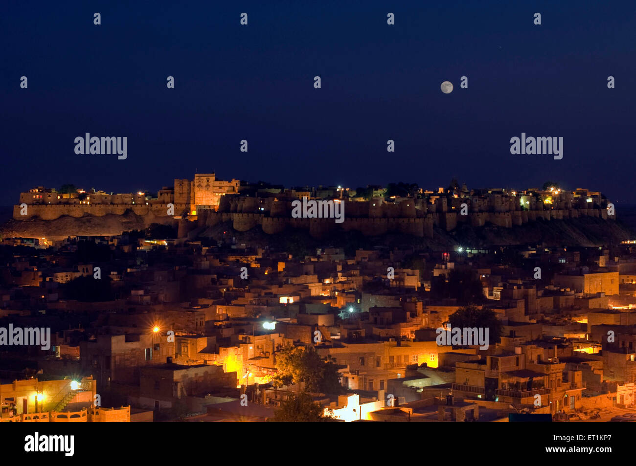 Città di Jaisalmer rajasthan India Asia Foto Stock