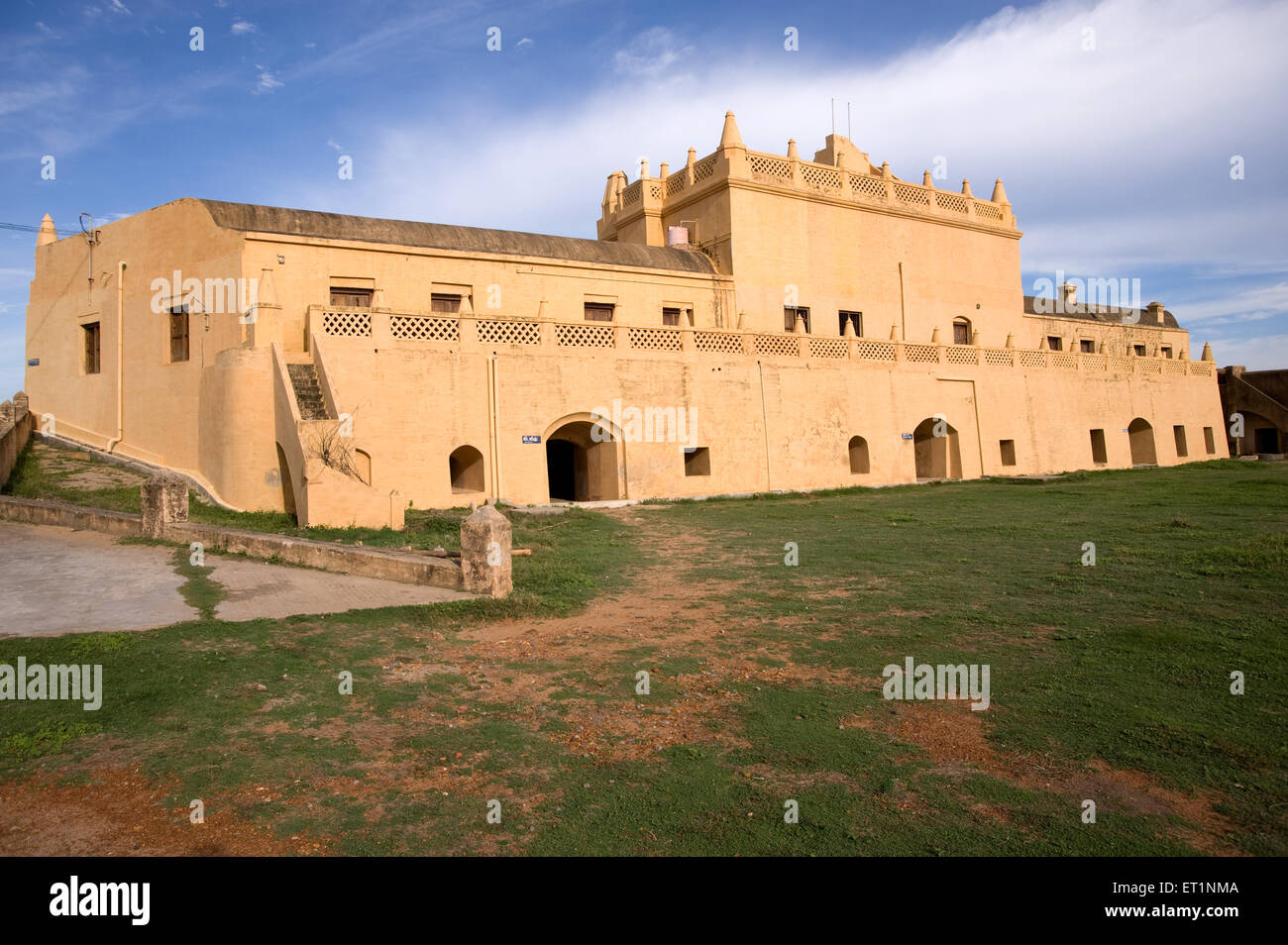 Fort Dansborg ; Tranquebar Tarangambadi ; Tamil Nadu ; India Foto Stock