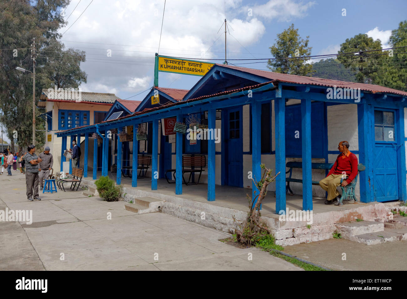 Stazione Ferroviaria di Shimla a Himachal Pradesh India Asia Foto Stock