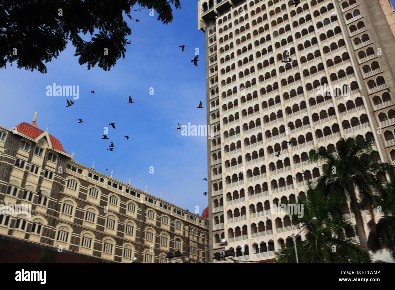 Taj Mahal Hotel Gateway of India a Mumbai Maharashtra India Asia Foto Stock