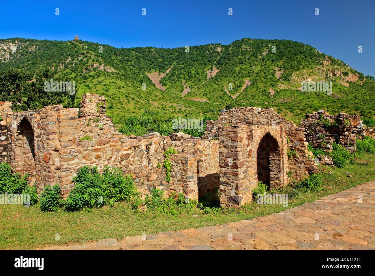 Bhangarh Fort ; Rundh Bhangarh ; Bhangarh ; Rajgarh ; Alwar ; Rajasthan ; India ; Asia Foto Stock