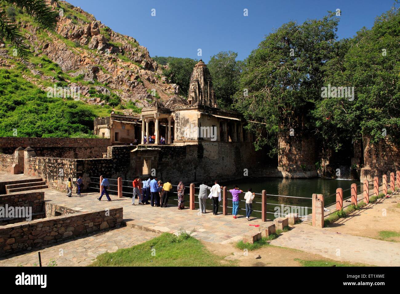 Tempio di Somnath ; Bhangarh ; Rajasthan ; India Foto Stock