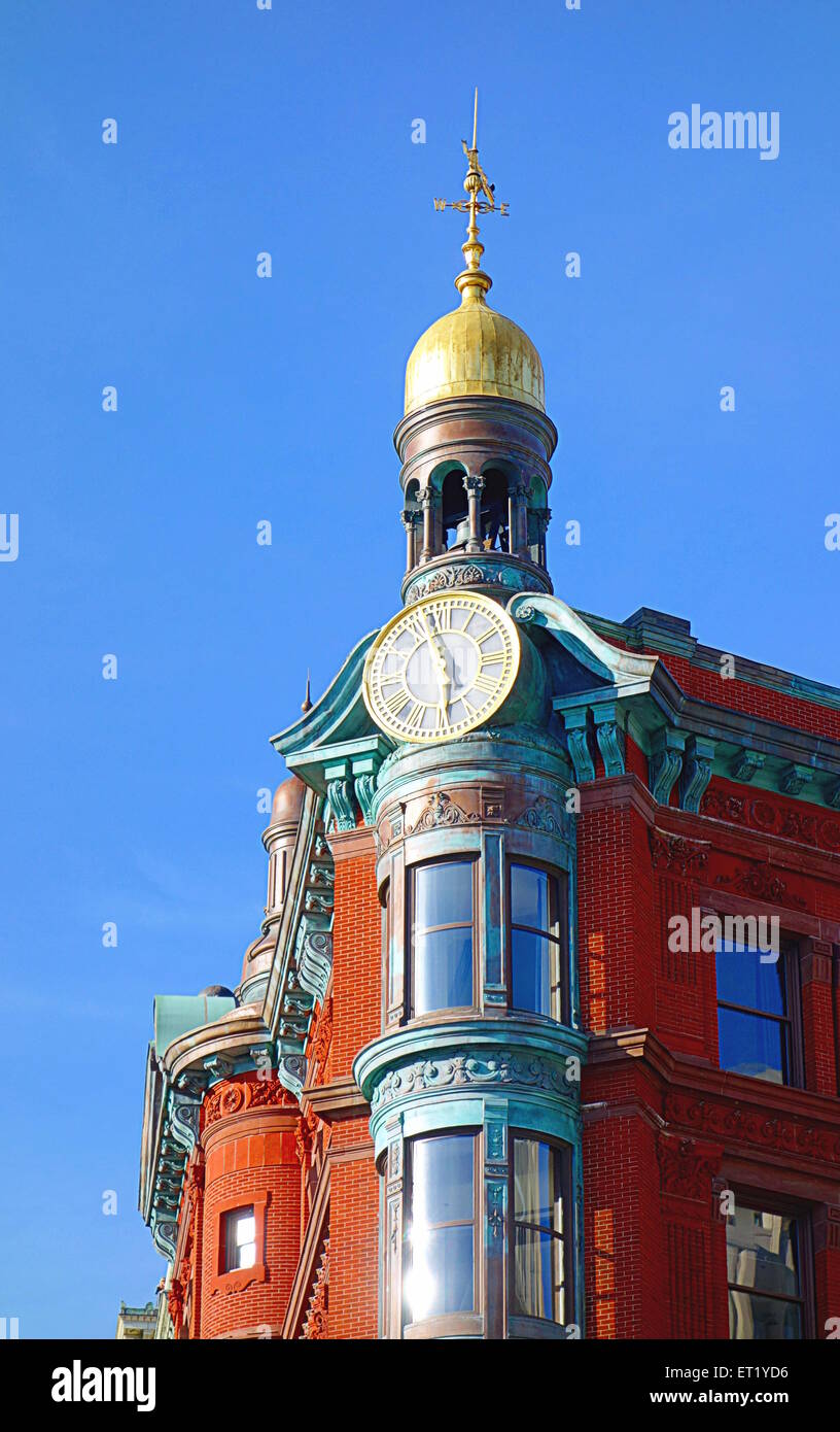 Clock Tower Building in Washington DC Foto Stock