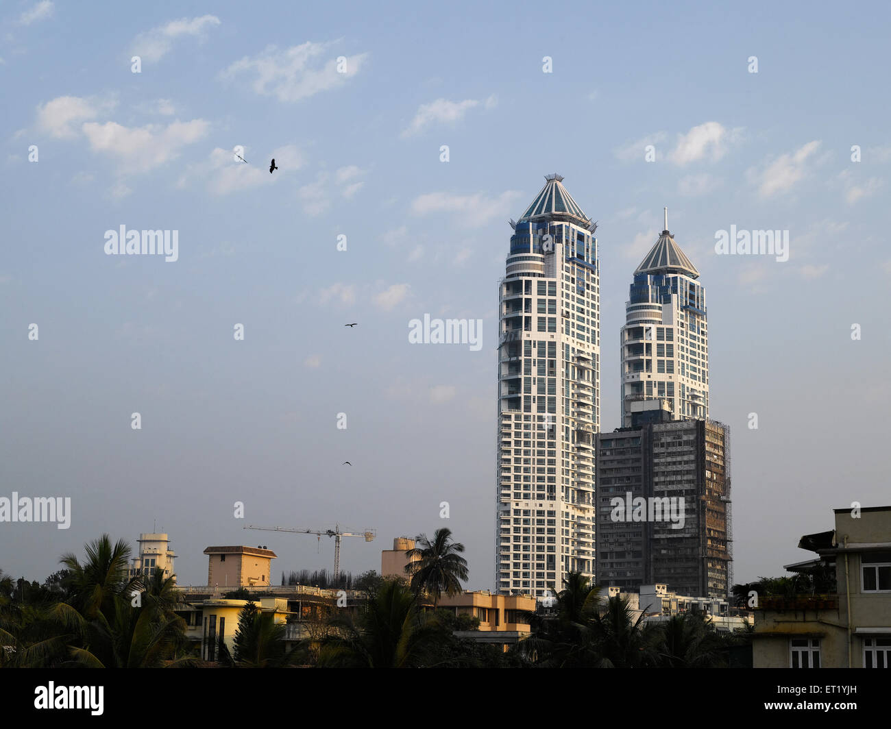 Shapurji Pallonji Residential Towers at Tardeo ; Bombay ; Mumbai ; Maharashtra ; India ; Asia Foto Stock