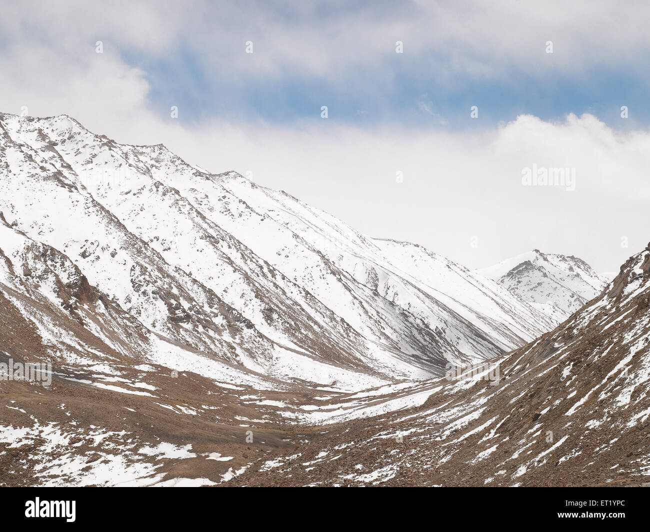 Montagne ; Ladakh ; Jammu e Kashmir ; India ; Asia Foto Stock