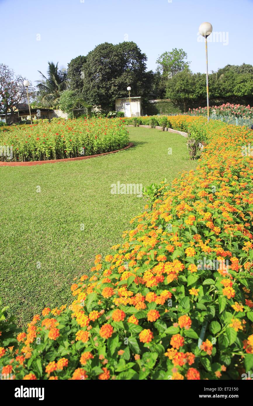 Giardini pensili ; Giardini di Pherozeshah Mehta ; collina di Malabar ; Bombay ; Mumbai ; Maharashtra ; India ; Asia ; Asia ; indiano Foto Stock