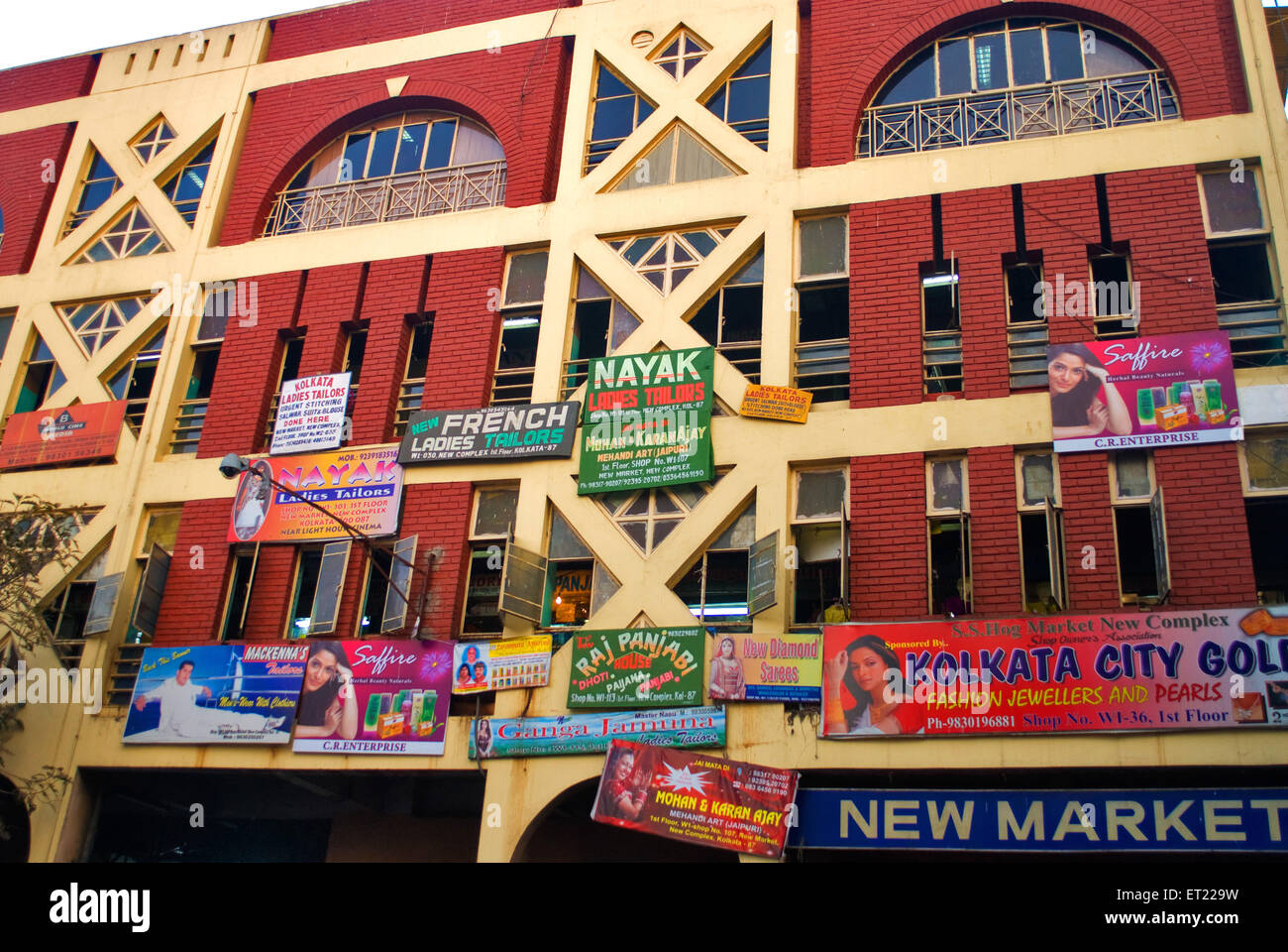 New Market, Calcutta, Kolkata, Bengala Occidentale, India, Asia Foto Stock