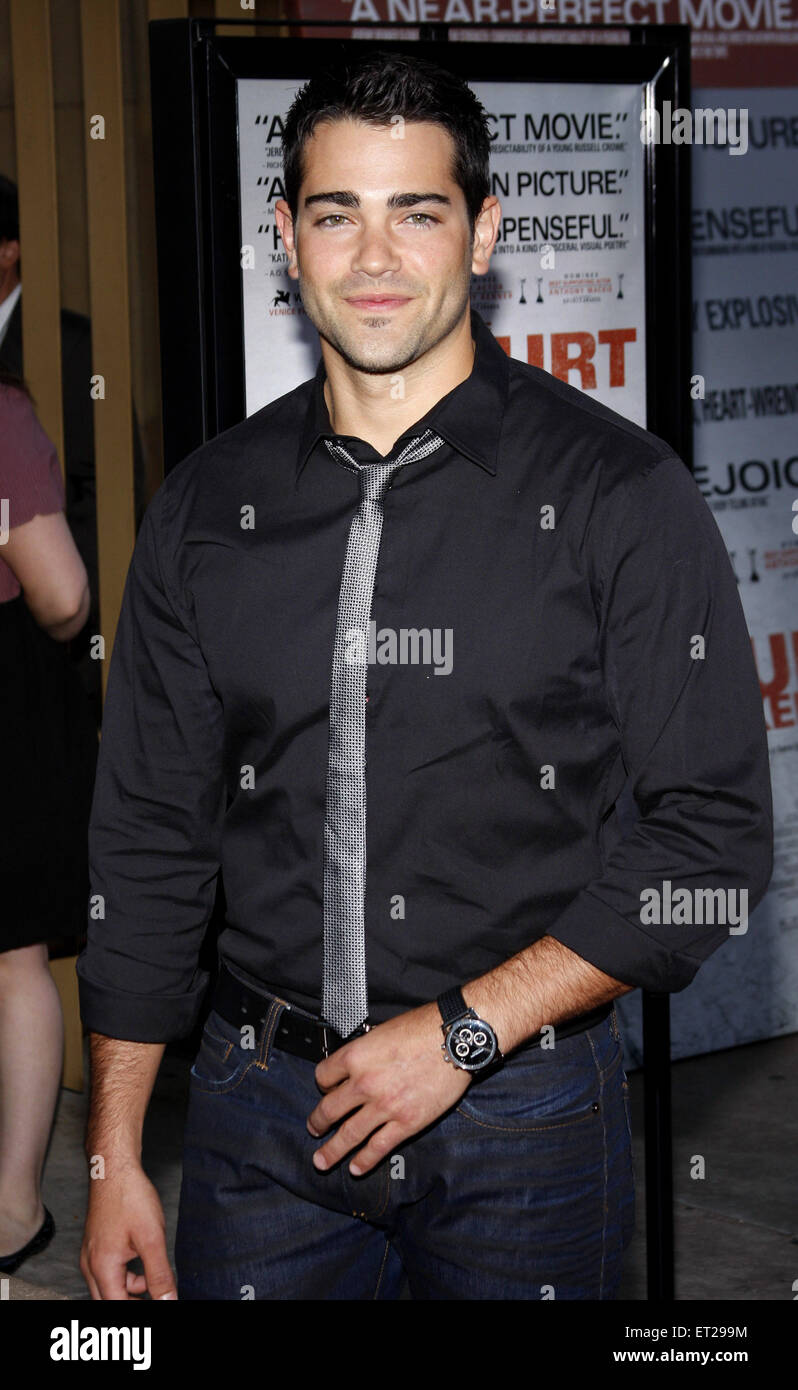 Jesse Metcalfe presso il Los Angeles premiere di 'Il Hurt Locker" tenutasi presso il teatro egiziano di Hollywood di Giugno 5, 2009. Foto Stock