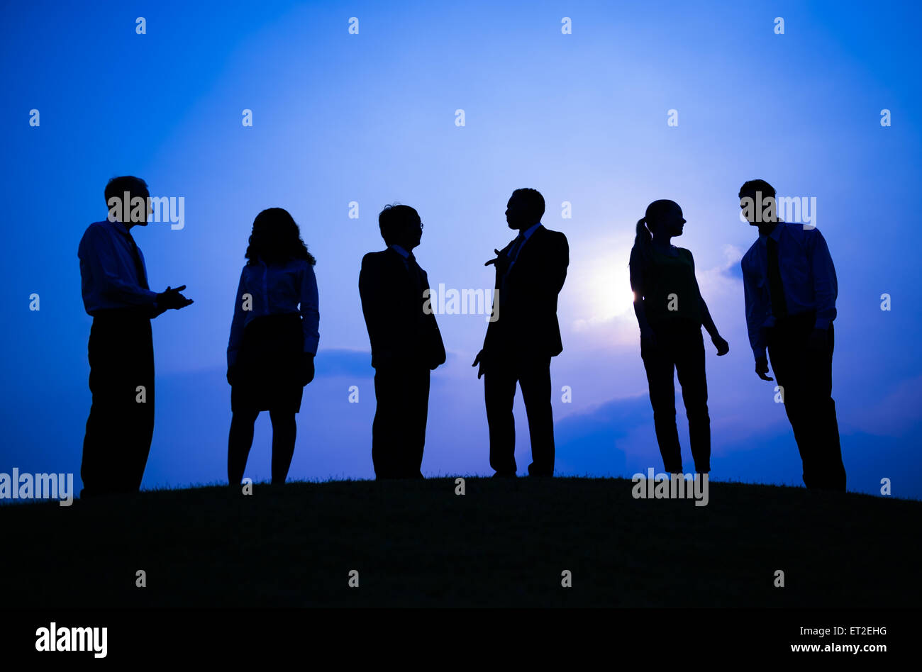 Business Meeting Seminario di collaborazione il lavoro di squadra Foto Stock