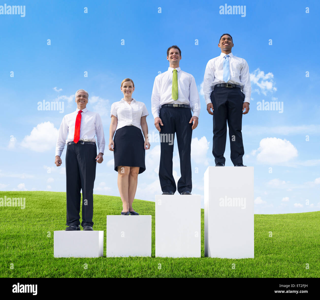 Crescita del business Foto Stock