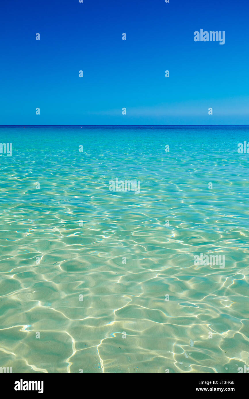 Rocce Bianche Beach l'isola di Cefalonia in Grecia Foto Stock