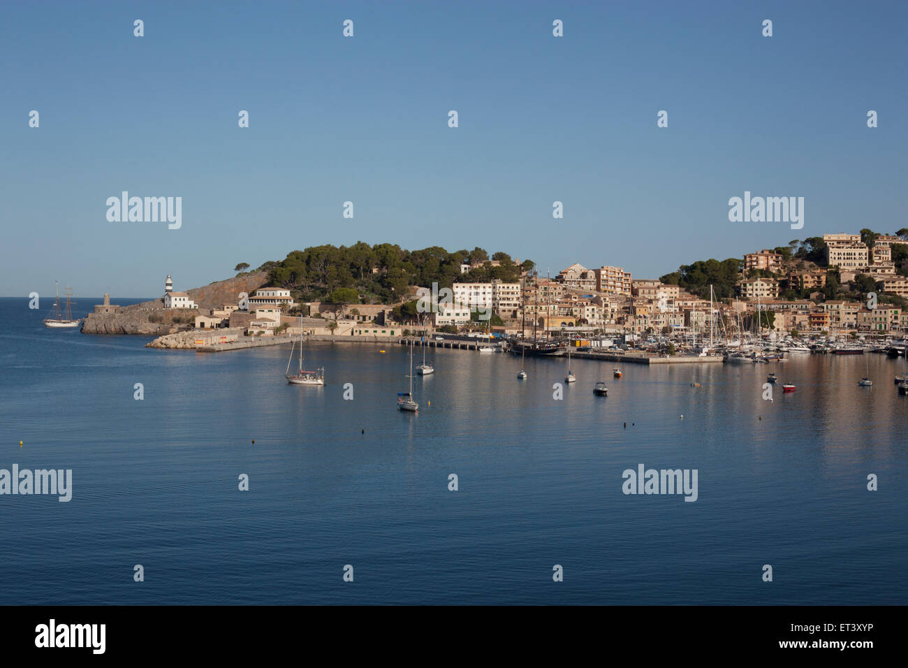 Port de Soller, Mallorca, Spagna Foto Stock