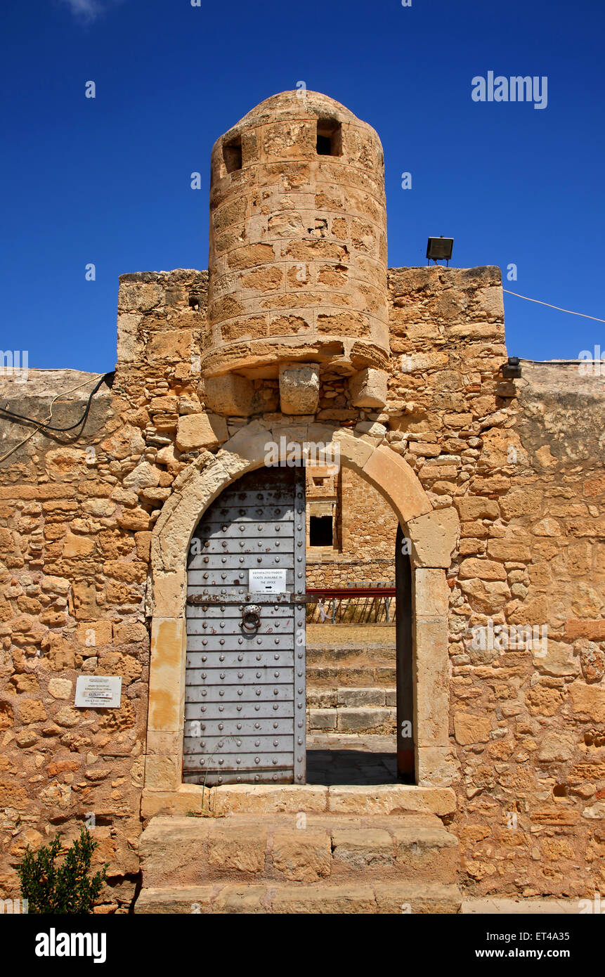 La fortezza di Kazarma nella città di SITIA, LASSITHI, Creta, Grecia. Foto Stock