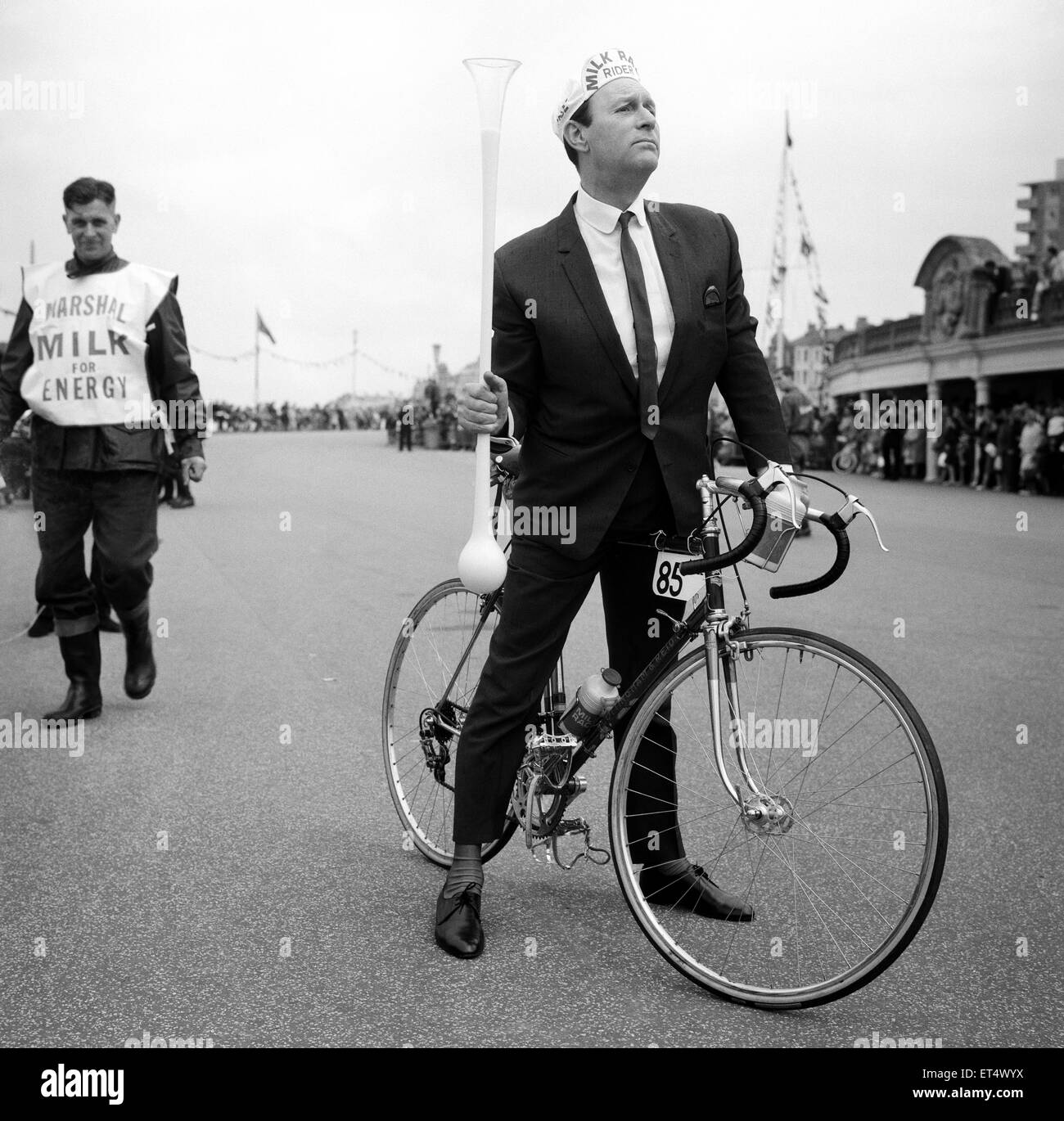 Tour della Gran Bretagna cycle race, Blackpool, Lancashire. 7 Giugno 1964 Foto Stock