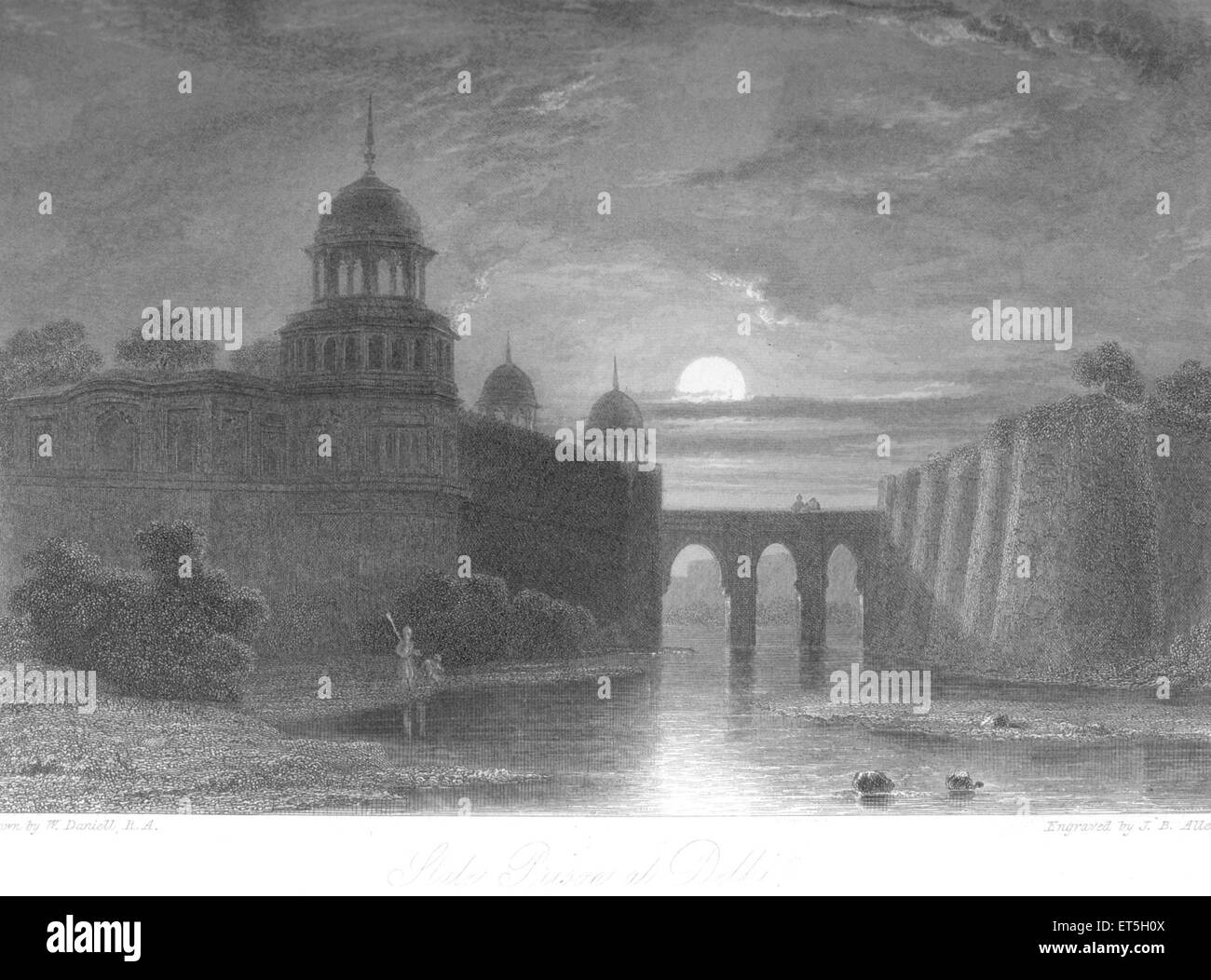 Prigione di stato a Delhi ; India Foto Stock