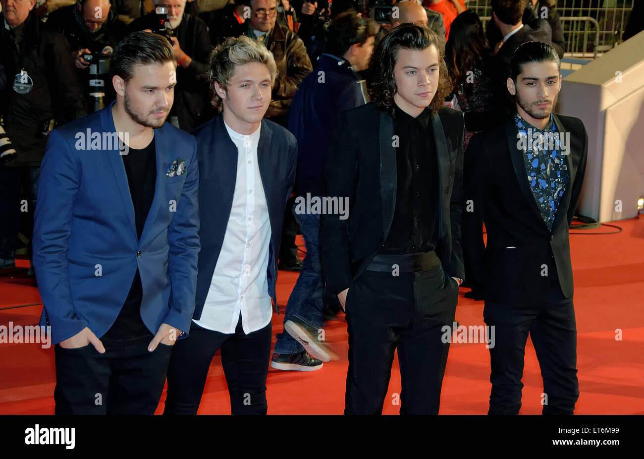 NRJ Music Awards 2014 - Arrivi con: 1D, Niall Horan, Zayn Malik, Liam Payne, Harry stili, una direzione in cui: Cannes, Francia Quando: 13 Dic 2014 Credit: Pat Denton/WENN.com Foto Stock