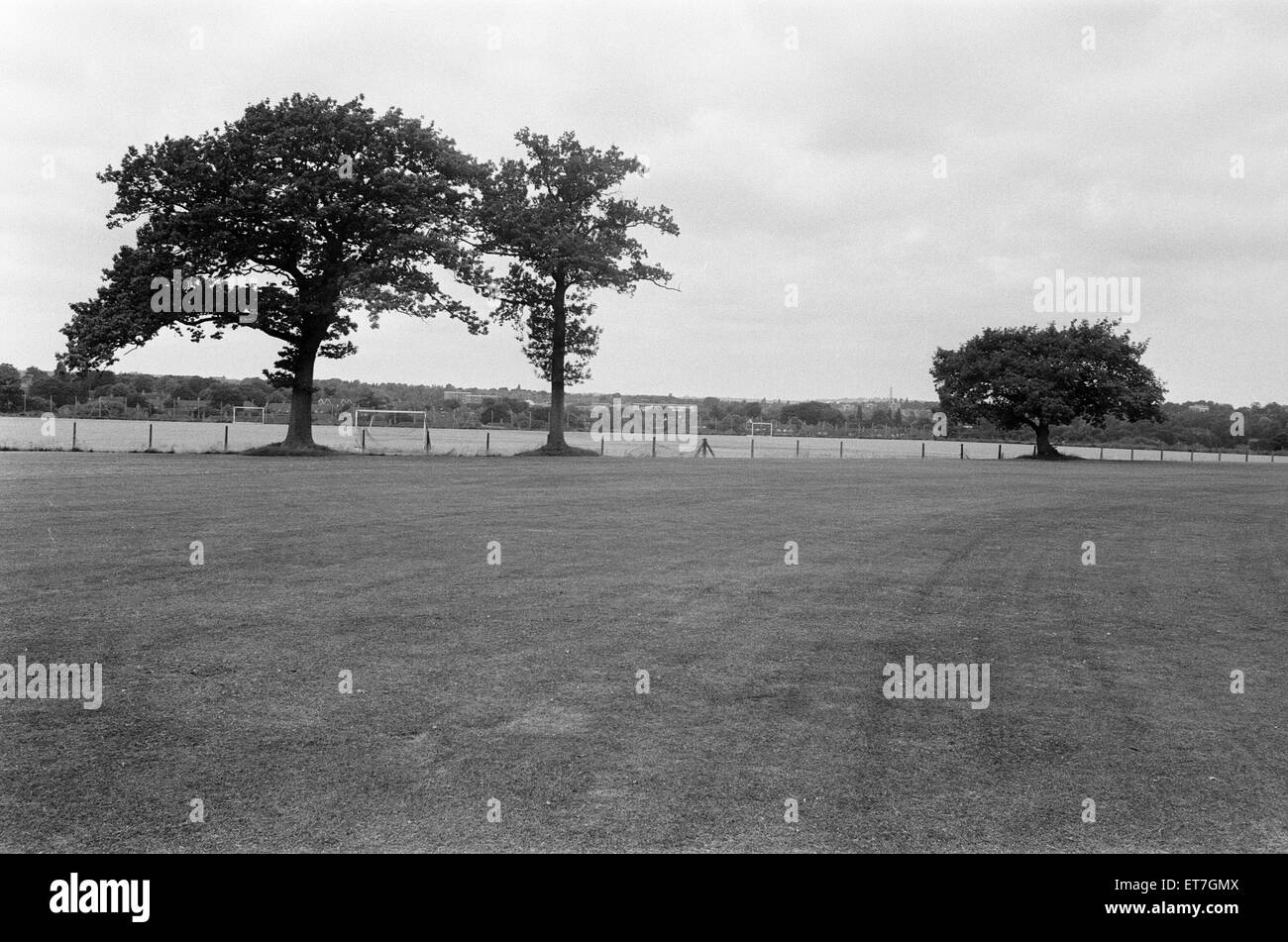 Padiglione Rowheath Center. Heath Road, Bournville, Birmingham B30 1HH. Il 14 luglio 1981. Foto Stock