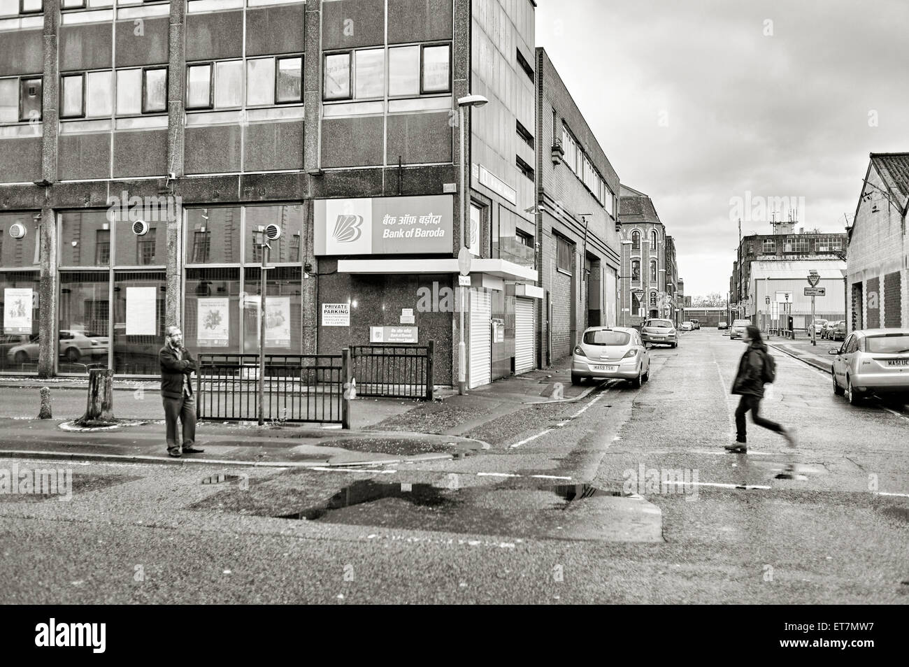 Bank of Baroda, Northern Quarter, Manchester Foto Stock