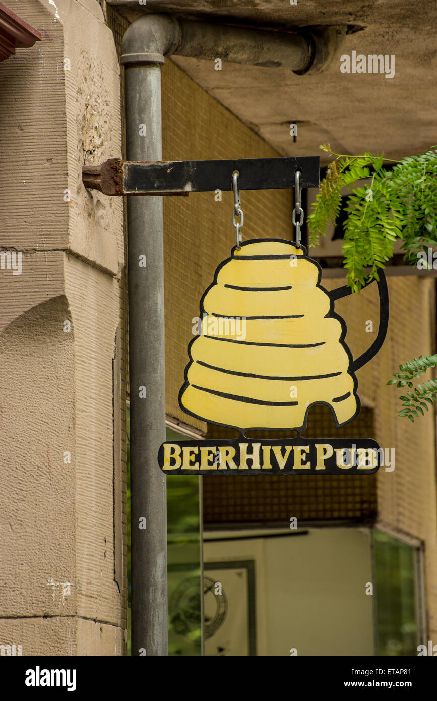 Beerhive Pub - Salt Lake City - Utah Foto Stock