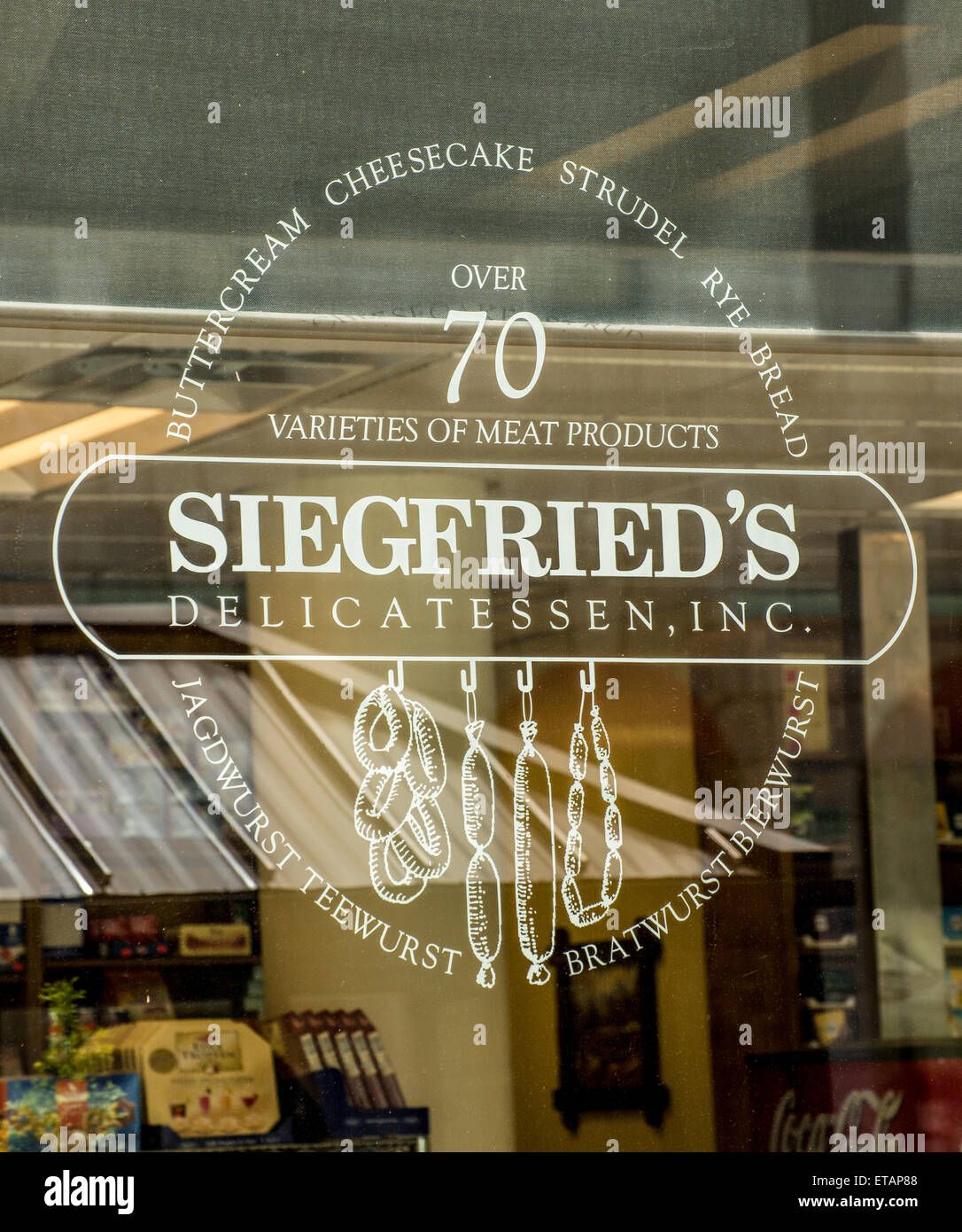 Siegried's Delicastessen, Inc - Salt Lake City - Utah Foto Stock